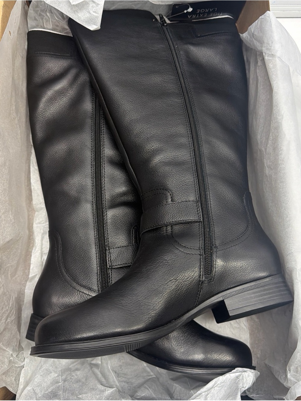 Naturalizer Jayla Black Flat over the knee boots
